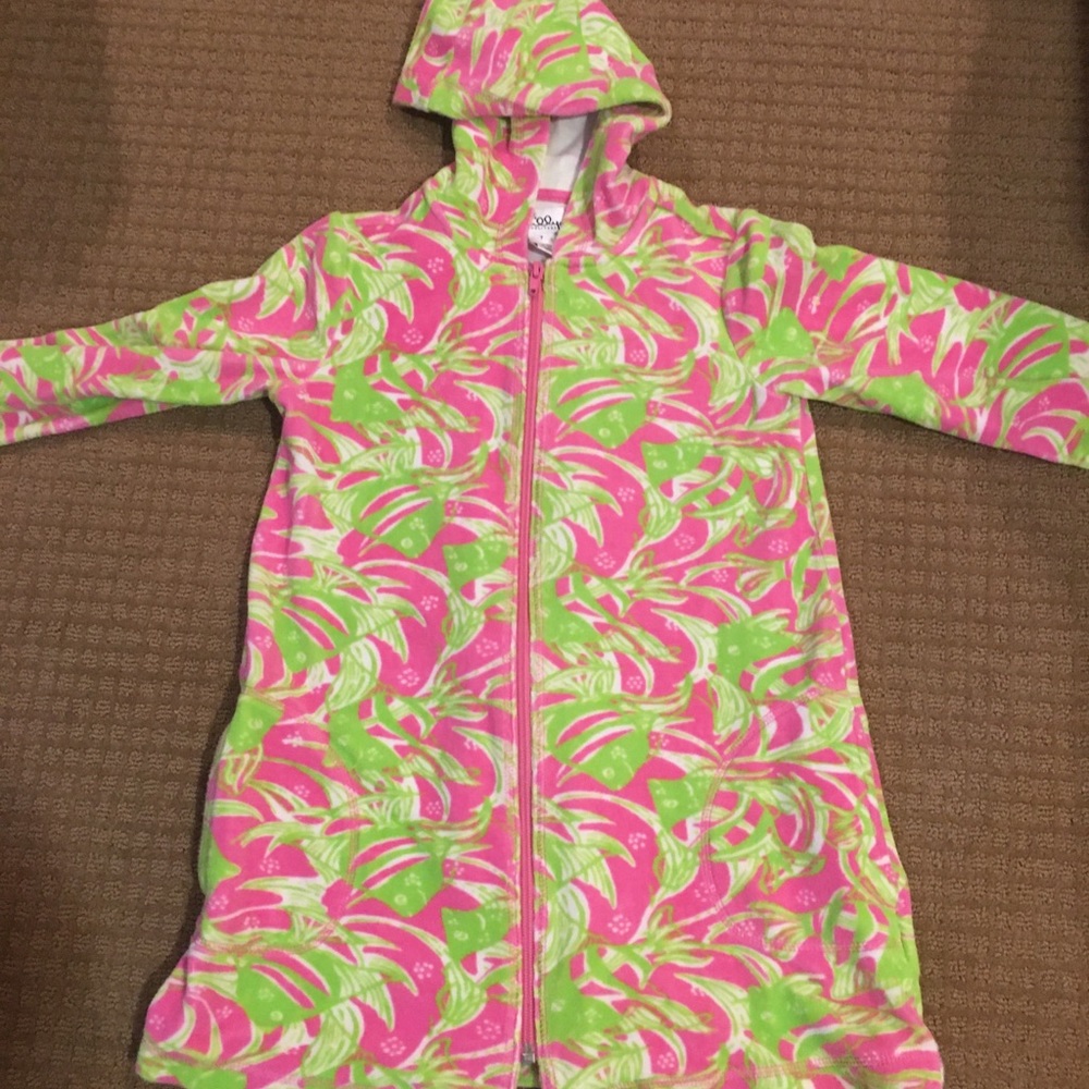 Lilly Pulitzer size 4T girls beach cover up/ jacket